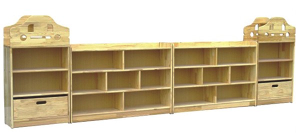 Gía gỗ học tập 4 khối